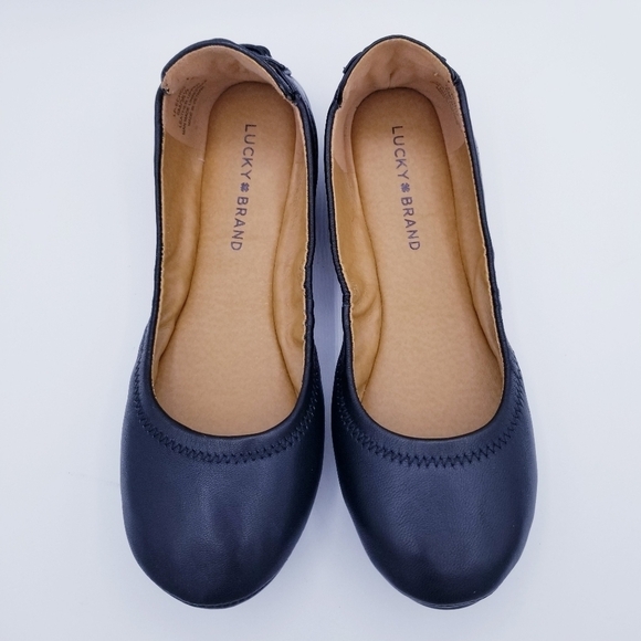 Lucky Brand Black Echo Ballet Flat, size 6 - Picture 10 of 12